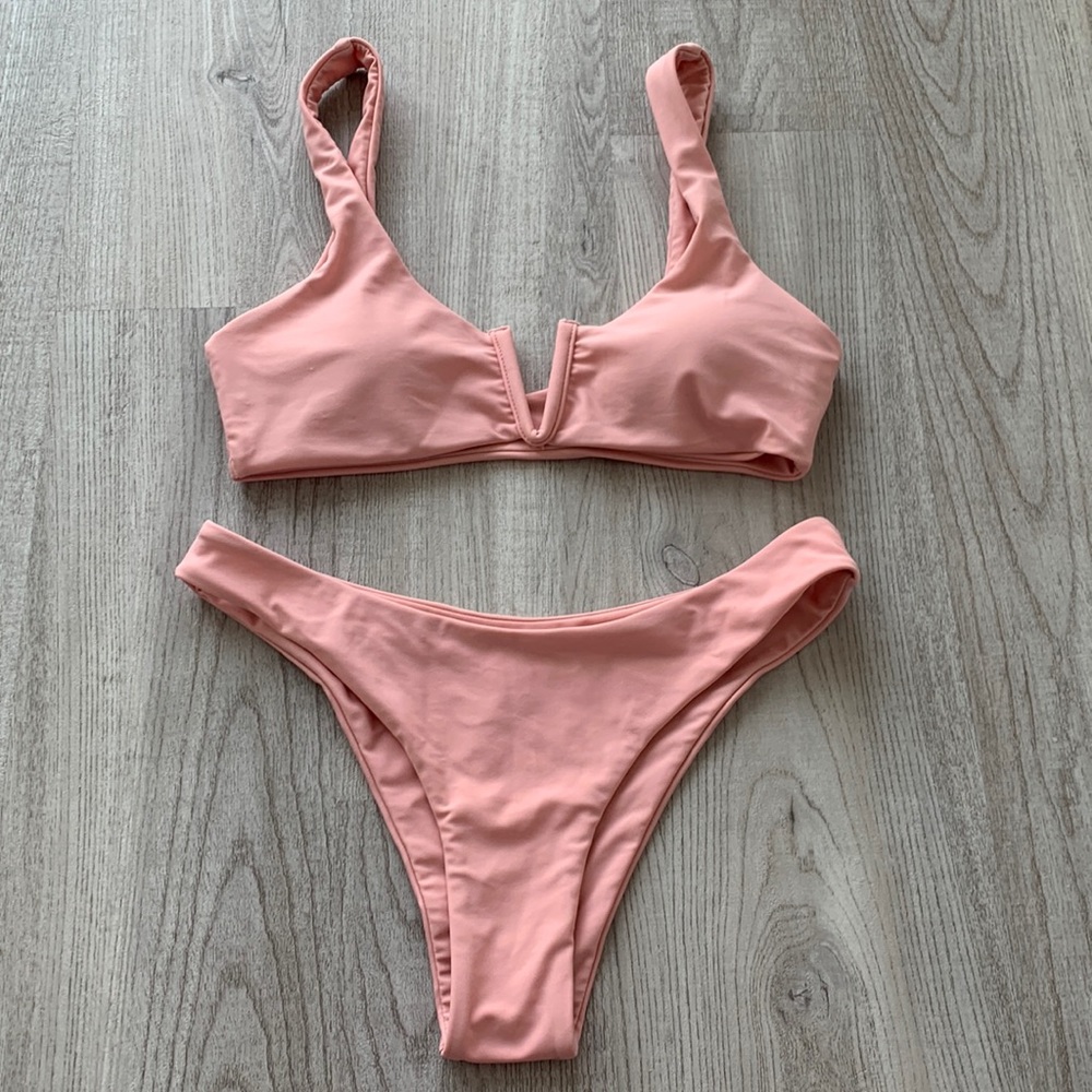 Zaful pink swimsuit - Picture 1 of 7